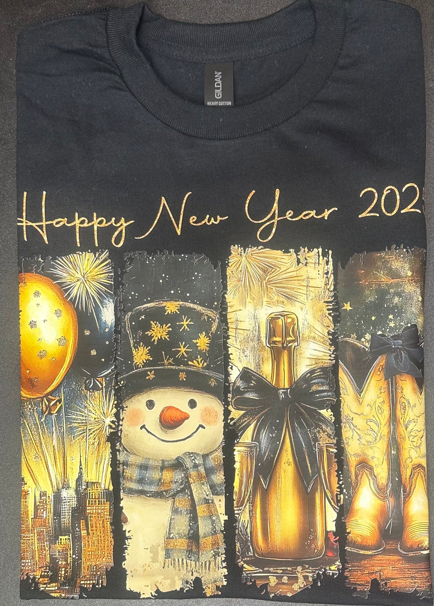 New Year Snowman