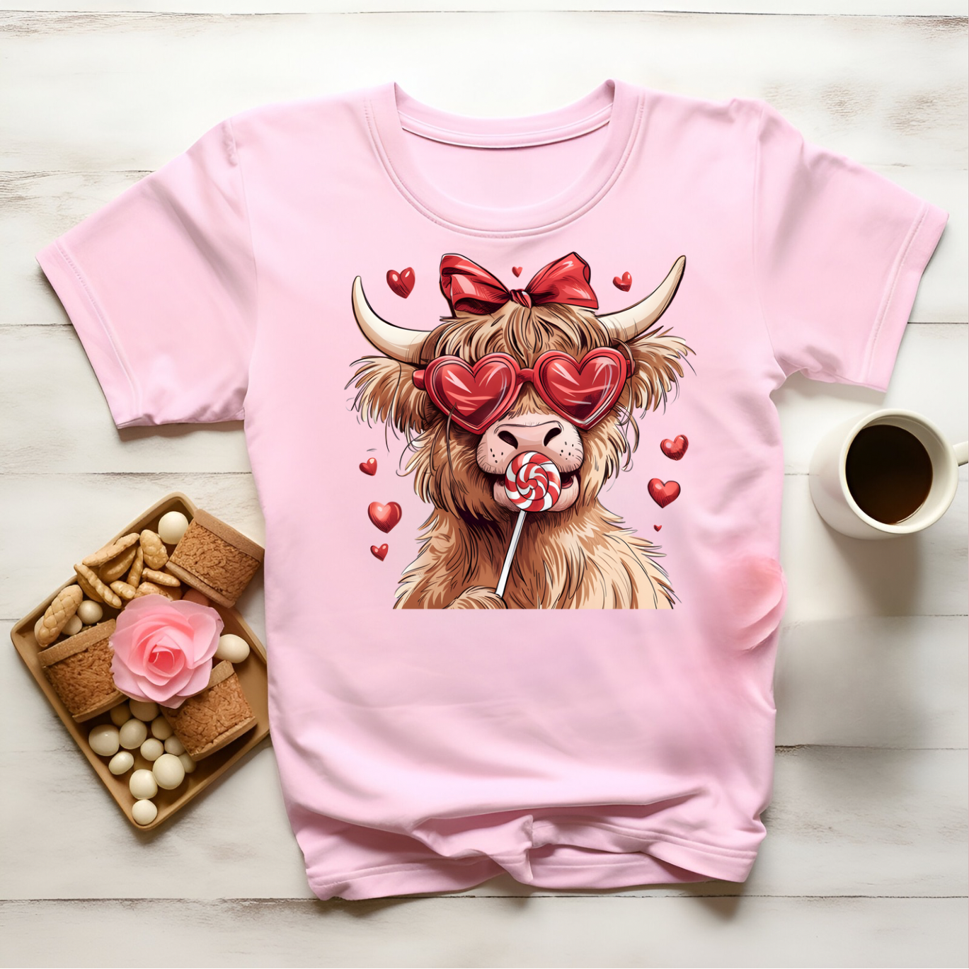Valentine Highland Cow