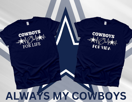 Cowboys For Life Tee